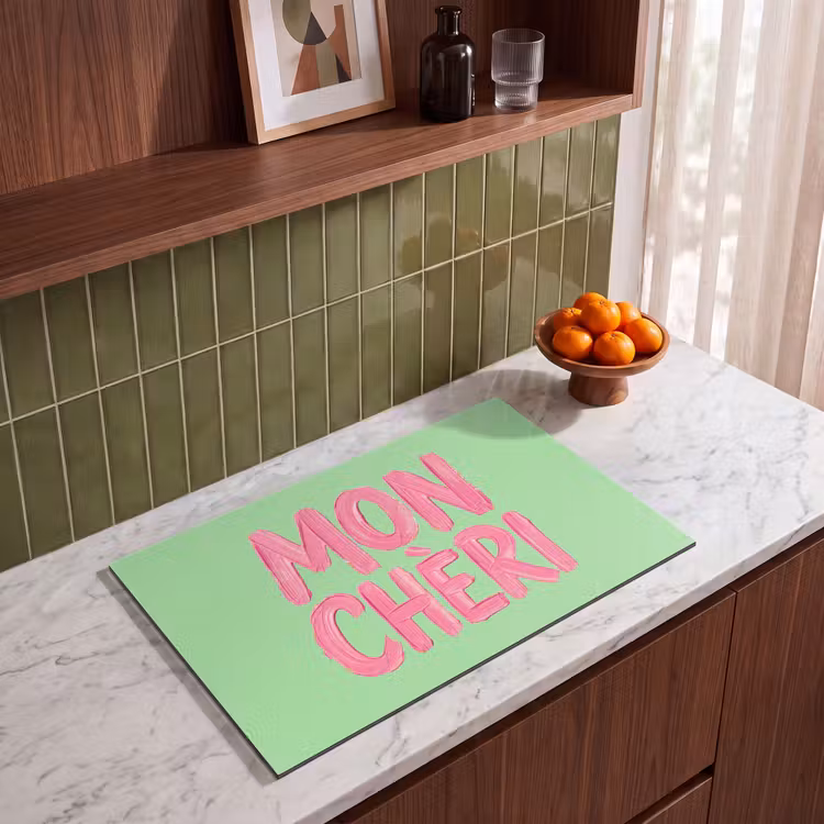 Inductie beschermer - Mon cheri - Groen - Roze — 4