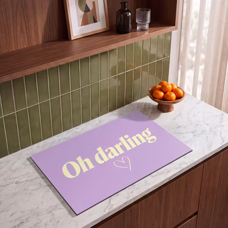Inductie beschermer - Oh darling - Hart - Paars — 4