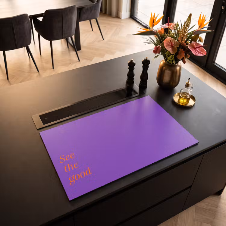 Inductie beschermer - See the good - Oranje - Paars — 3
