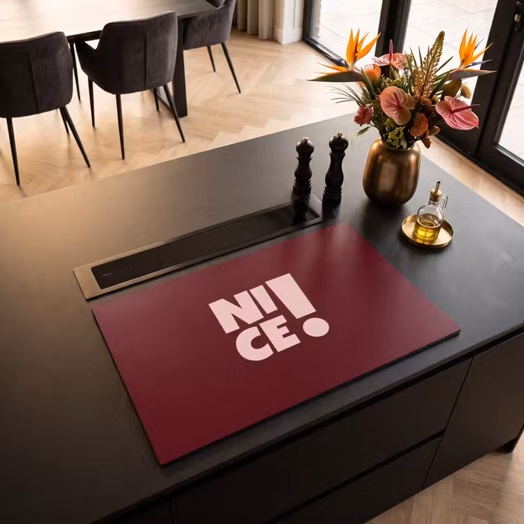 Inductie beschermer - Nice - Uitroepteken - Rood — 3