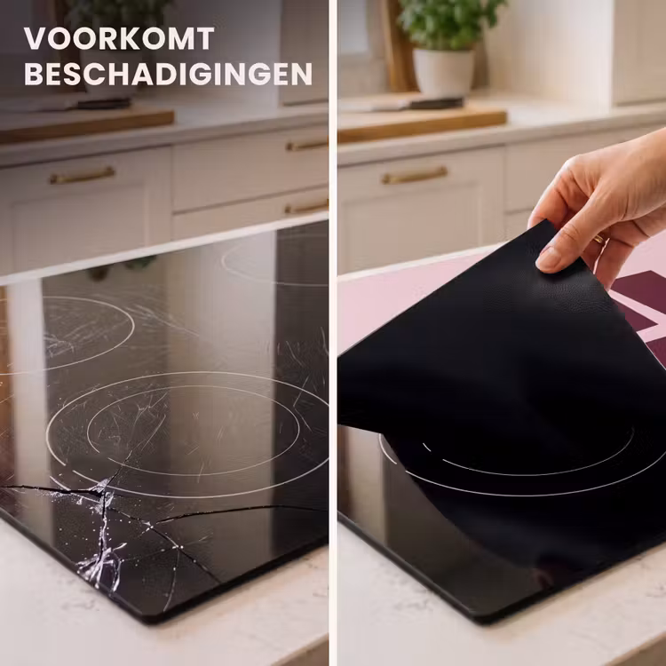 Inductie beschermer - Nice - Uitroepteken - Roze — 2