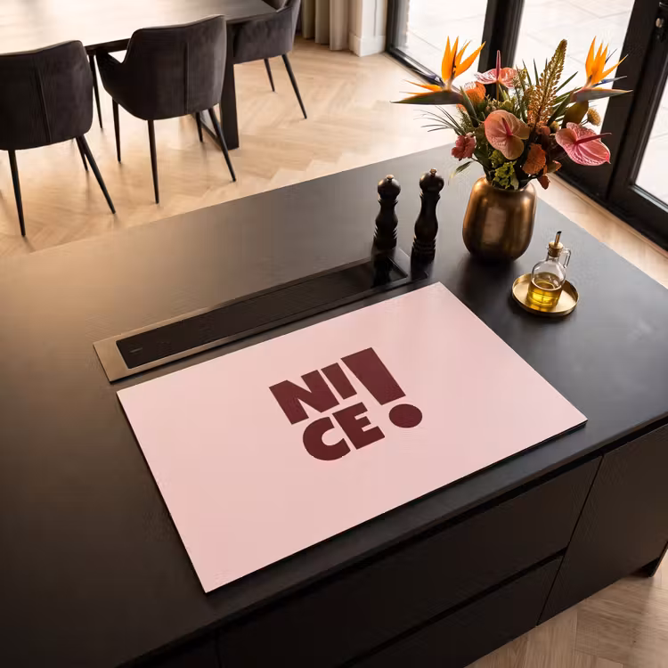 Inductie beschermer - Nice - Uitroepteken - Roze — 3