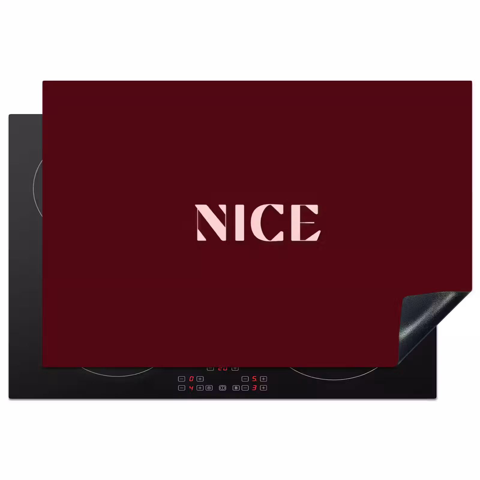 Inductie beschermer - Nice - Bordeaux - Roze — 1