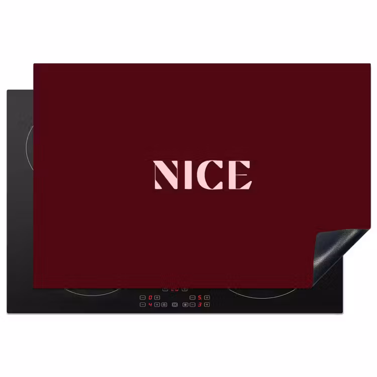 Inductie beschermer - Nice - Bordeaux - Roze — 1