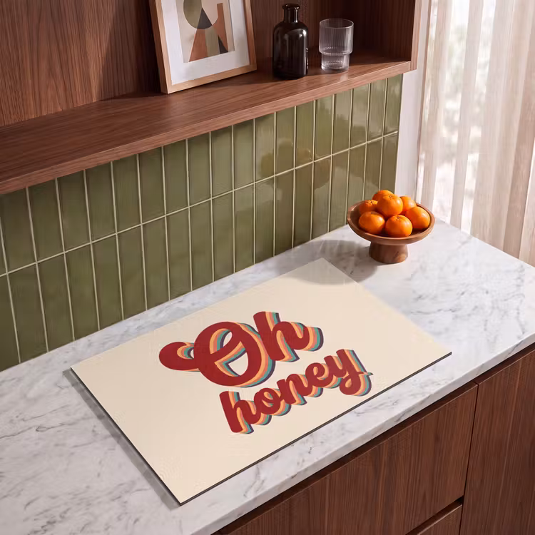 Inductie beschermer - Oh honey - Rood - Schaduw — 4