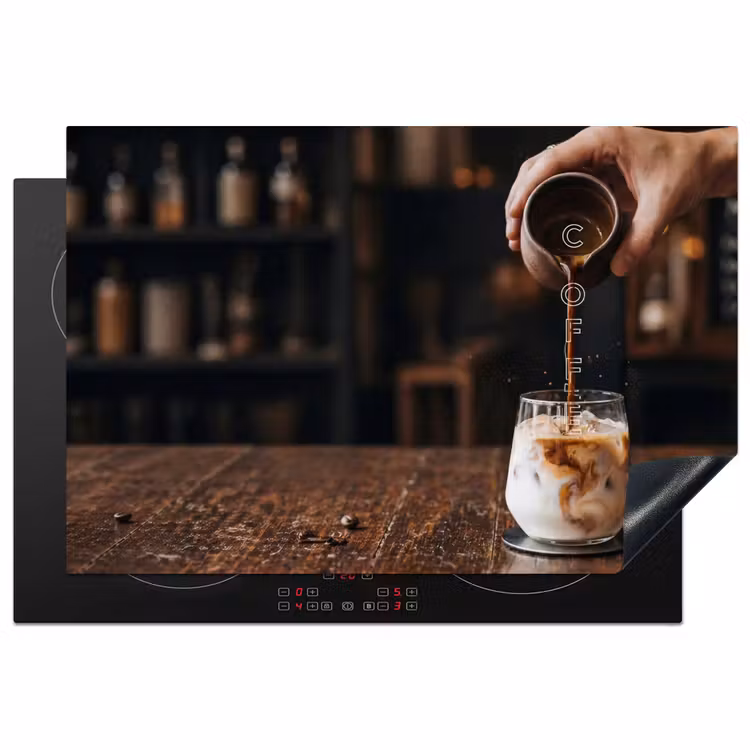Inductie beschermer - Espresso - Melk - Café — 2