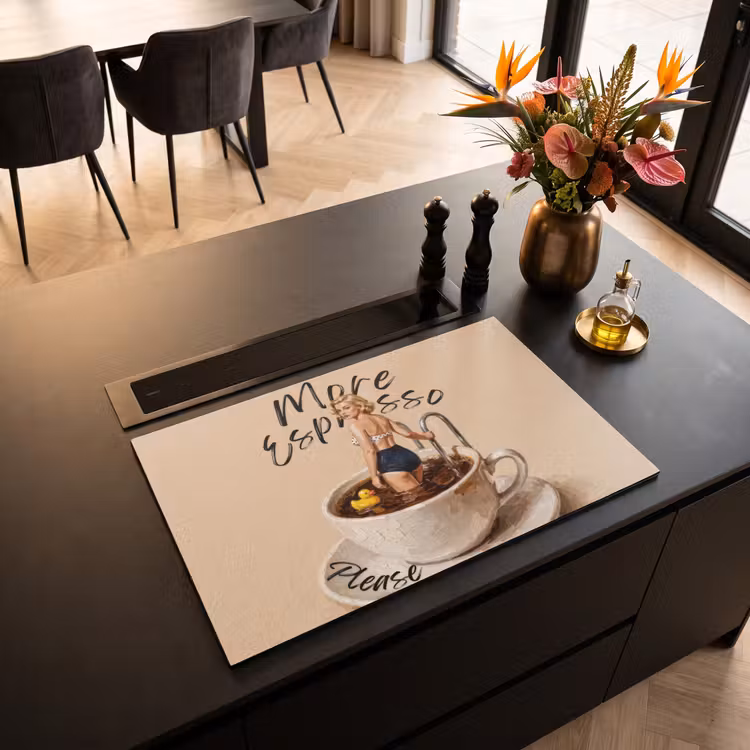 Inductie beschermer - More espresso - Koffie - Eend — 3
