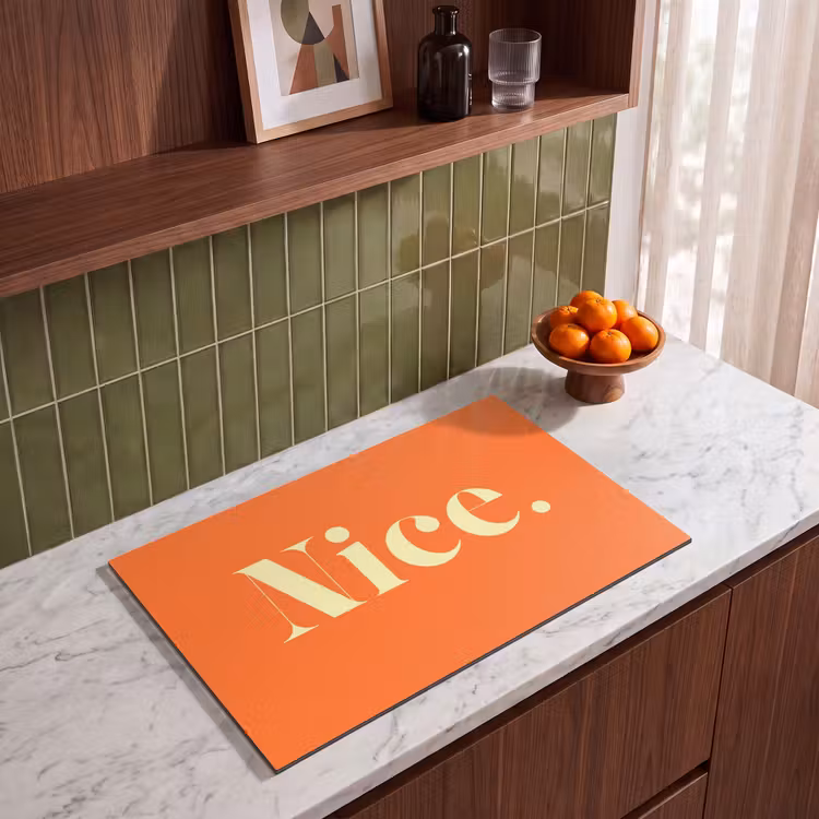 Inductie beschermer - Oranje - Gebroken wit - Nice — 4