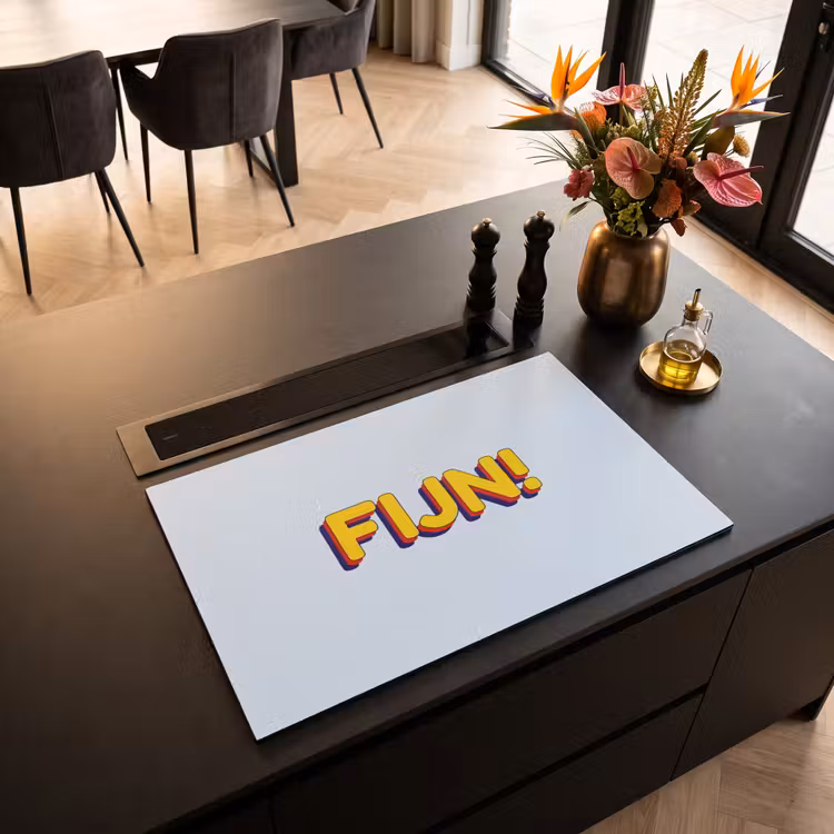 Inductie beschermer - Fijn - Geel - Oranje — 3