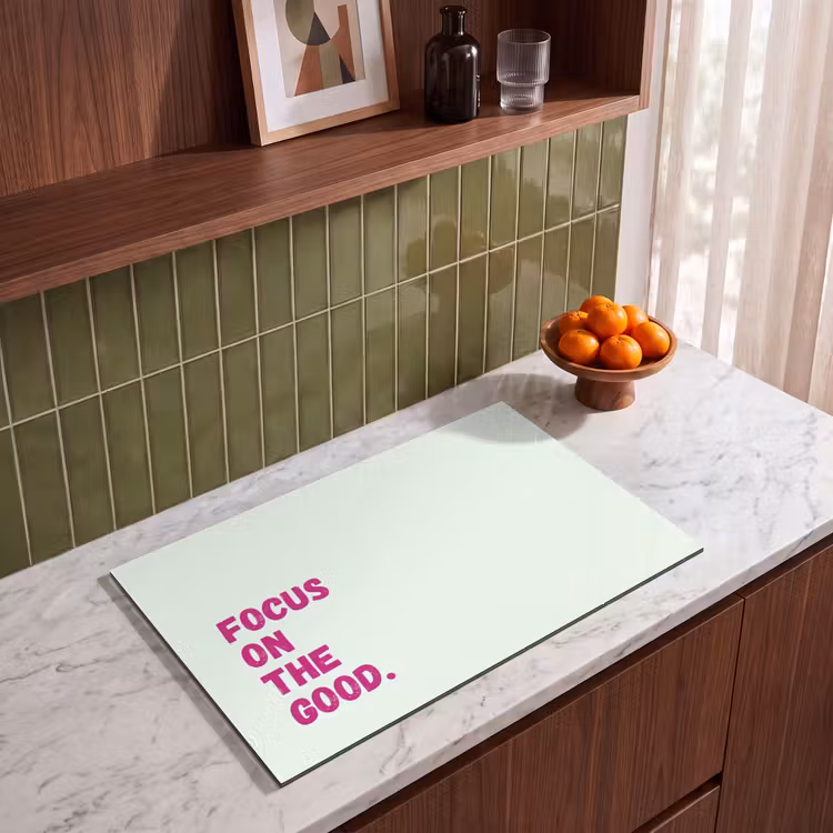 Inductie beschermer - Focus on the good - Beige - Roze — 4