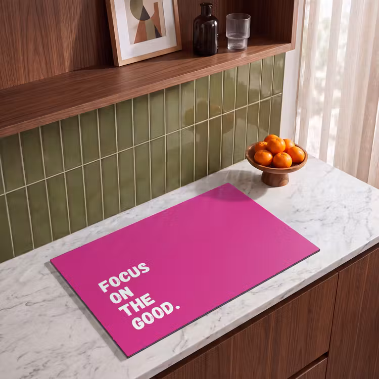 Inductie beschermer - Focus on the good - Roze - Simple — 4