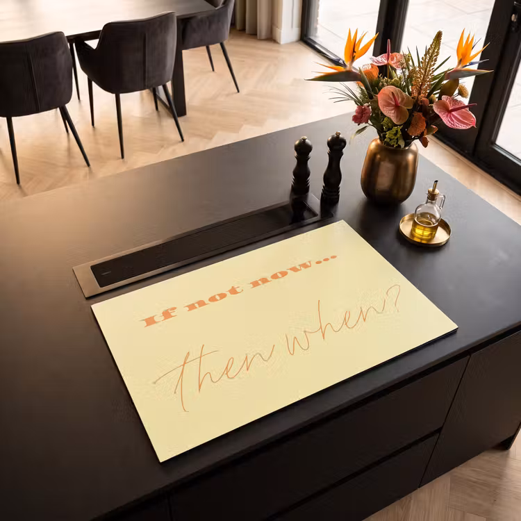 Inductie beschermer - Geel - Oranje - if not now then when — 3