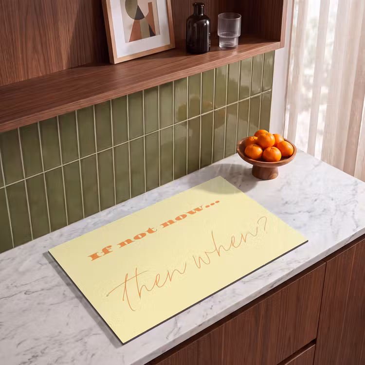 Inductie beschermer - Geel - Oranje - if not now then when — 4