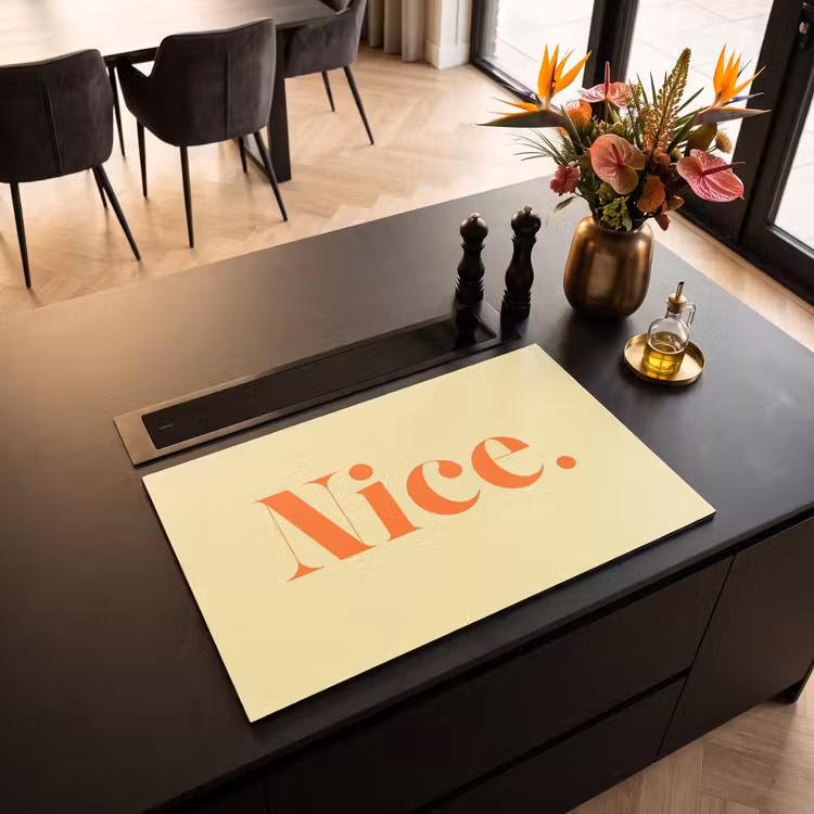 Inductie beschermer - Nice - Oranje - Geel - Minimalistisch — 3