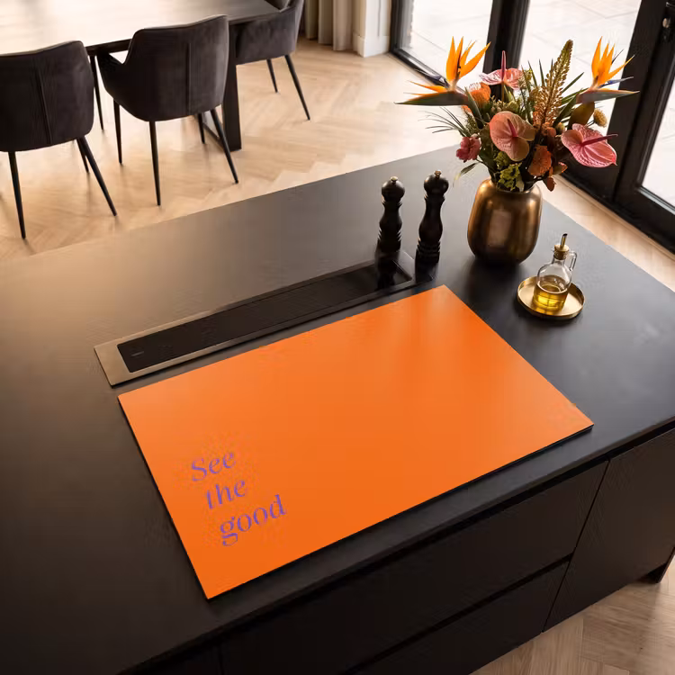 Inductie beschermer - See te good - Paars - Oranje — 3