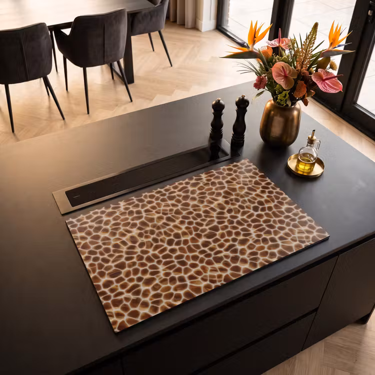 Inductie beschermer - Schildpad - Bruin - Patroon — 3