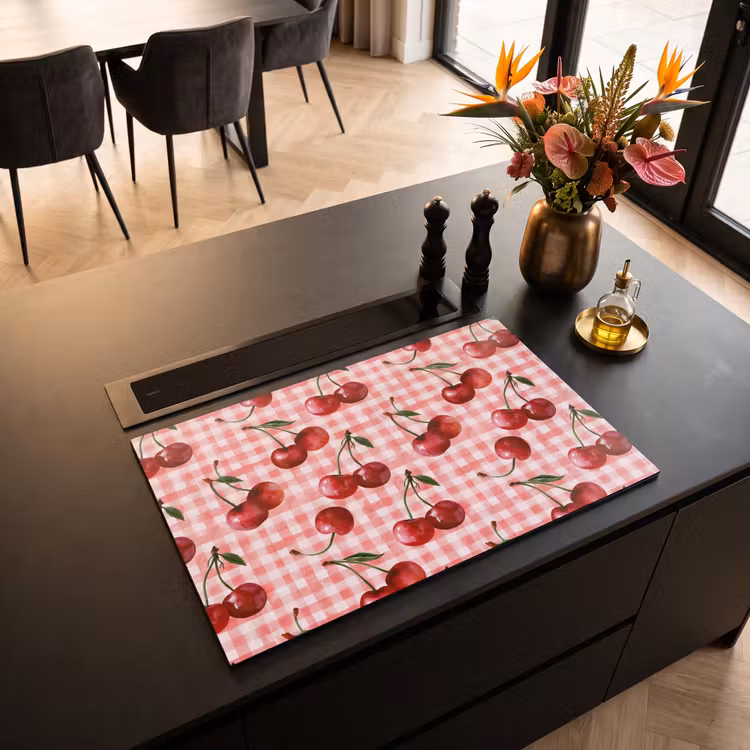 Inductie beschermer - Kersen - Blokken - Rood — 3