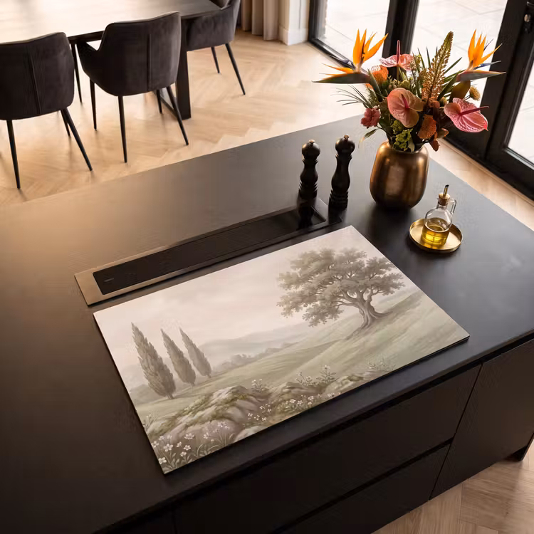 Inductie beschermer - Heuvellandschap - Bomen - Natuur - Groen — 3