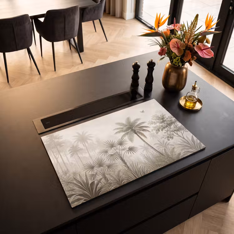 Inductie beschermer - Jungle - Palmbomen - Natuur — 3