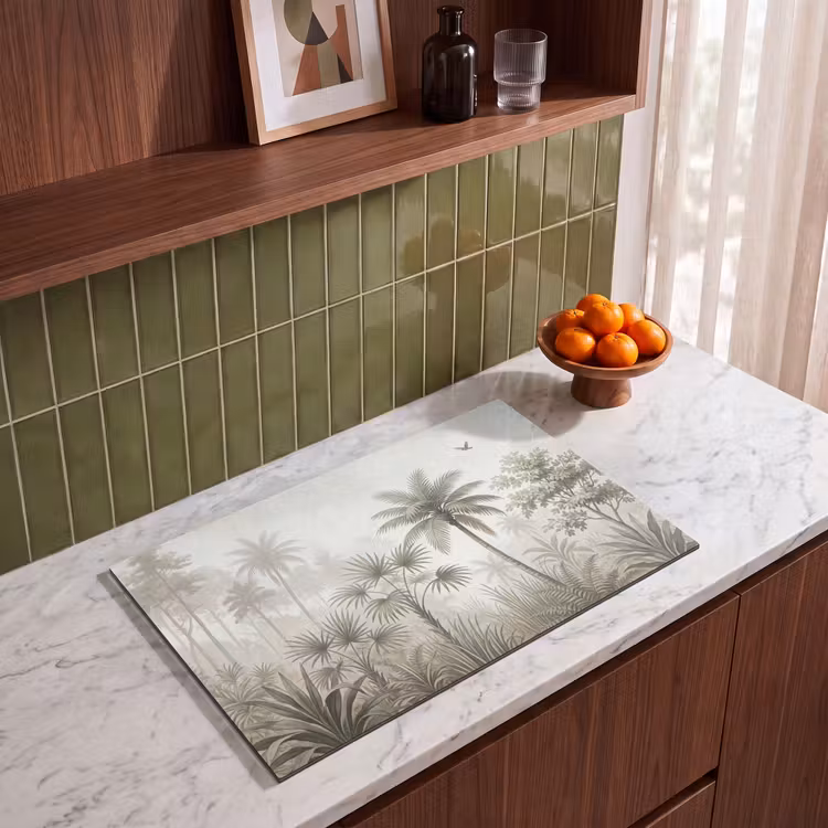 Inductie beschermer - Jungle - Palmbomen - Natuur — 4