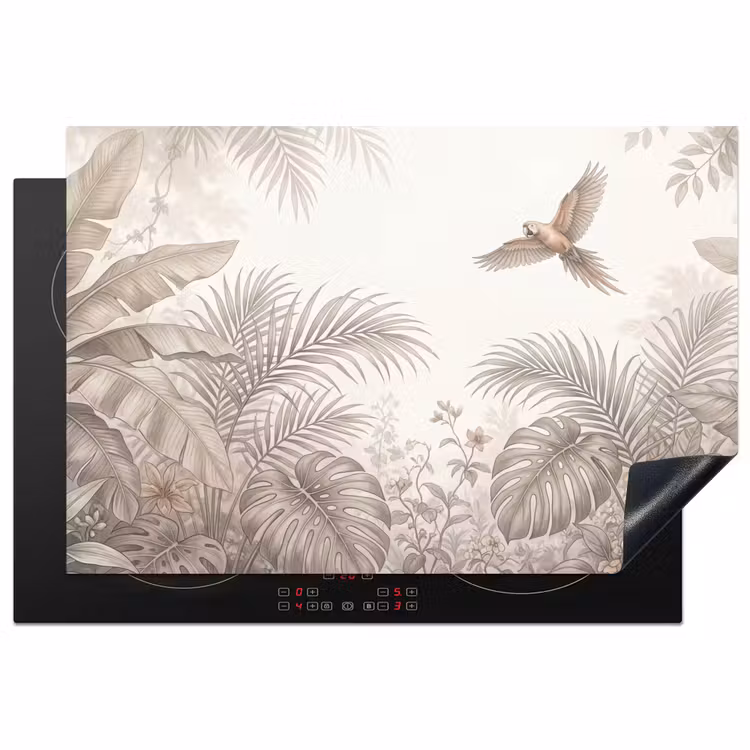 Inductie beschermer - Papagaai - Jungle - Tropisch — 2