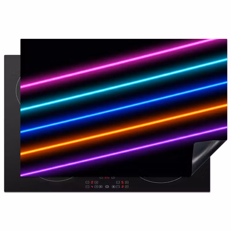 Inductie beschermer - Esthetiek - Retro - Neon — 2