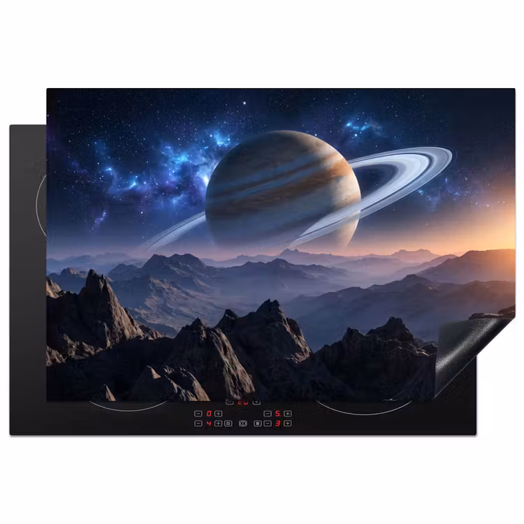 Inductie beschermer - Fantasy - Kosmos - Landschap — 2