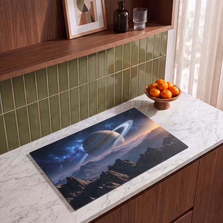 Inductie beschermer - Fantasy - Kosmos - Landschap — 4