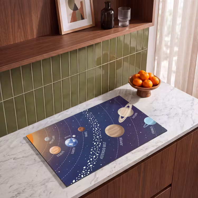Inductie beschermer - Planetenstelsel - Ruimte - Illustratie — 4