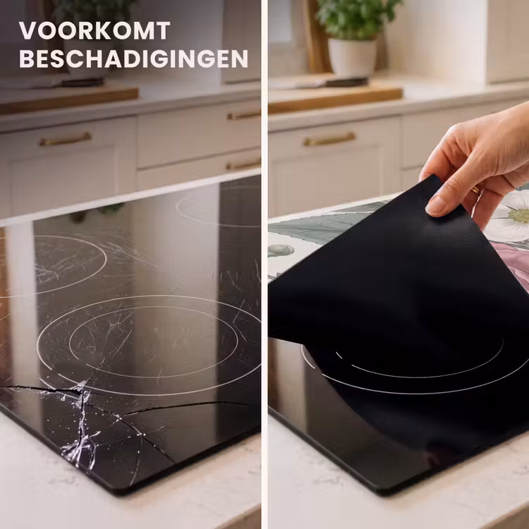 Inductie beschermer - Romantisch - Design - Kleurrijk — 1
