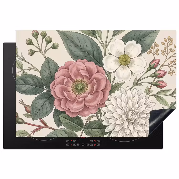 Inductie beschermer - Romantisch - Design - Kleurrijk — 2