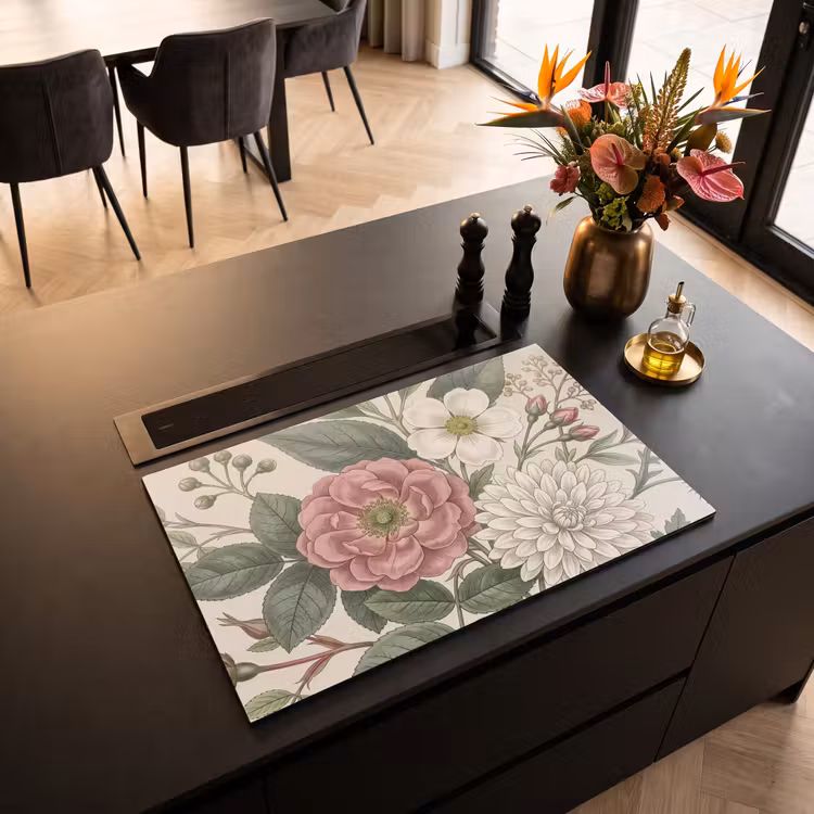 Inductie beschermer - Romantisch - Design - Kleurrijk — 3