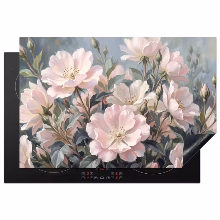 Inductie beschermer - Rozen - Illustratie - Roze — 2