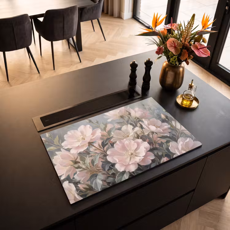 Inductie beschermer - Rozen - Illustratie - Roze — 3