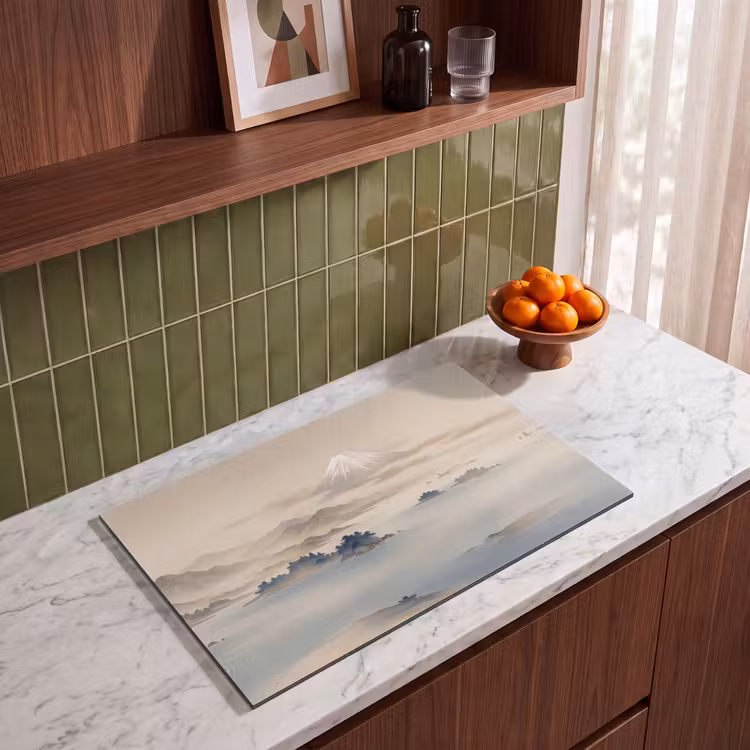 Inductie beschermer - Japans - Landschap - Beige — 4