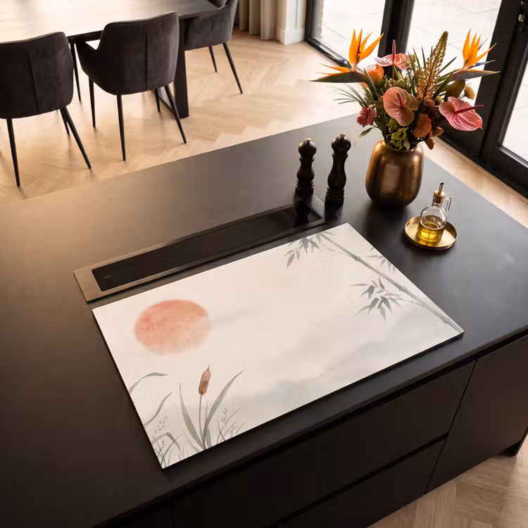 Inductie beschermer - Minimalistisch - Bamboe - Groen — 3