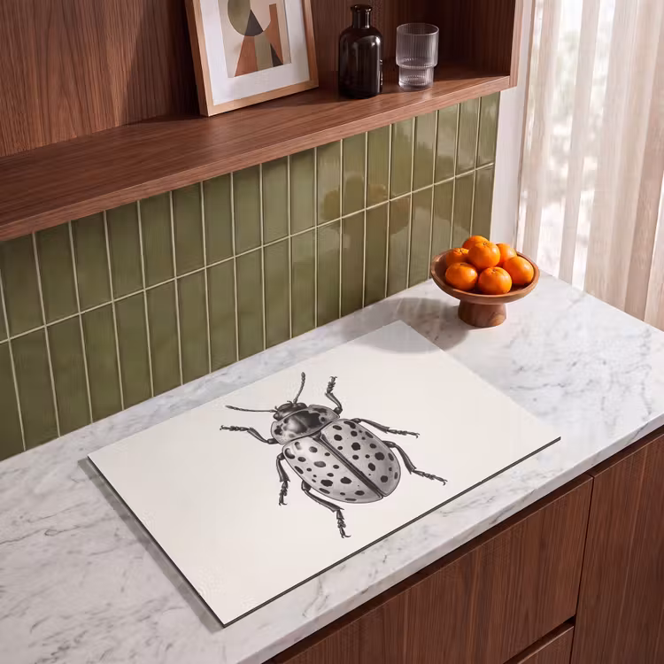 Inductie beschermer - Kever - Insect - Vintage — 4