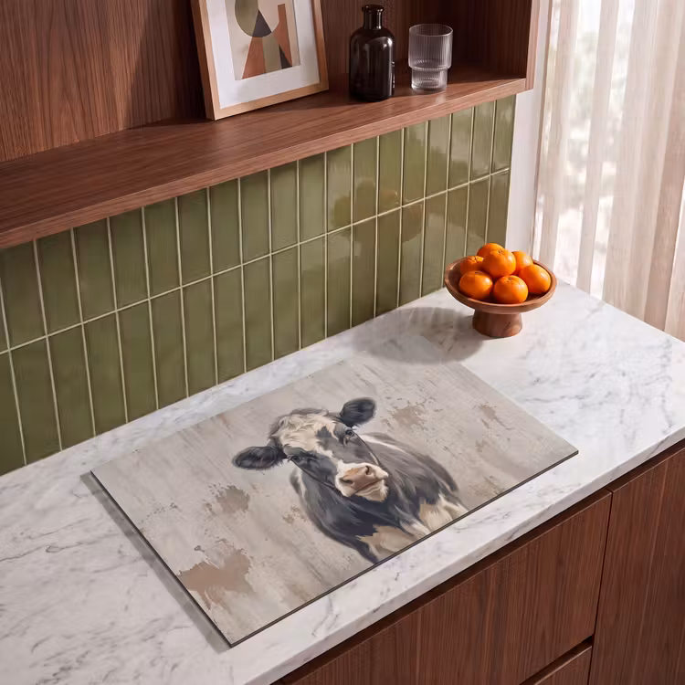 Inductie beschermer - Koe - Portret - Dieren - Modern — 4