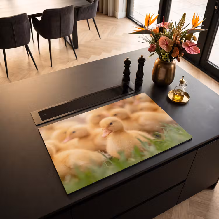 Inductie beschermer - Pijltje - Eend - Natuur - Geel — 3