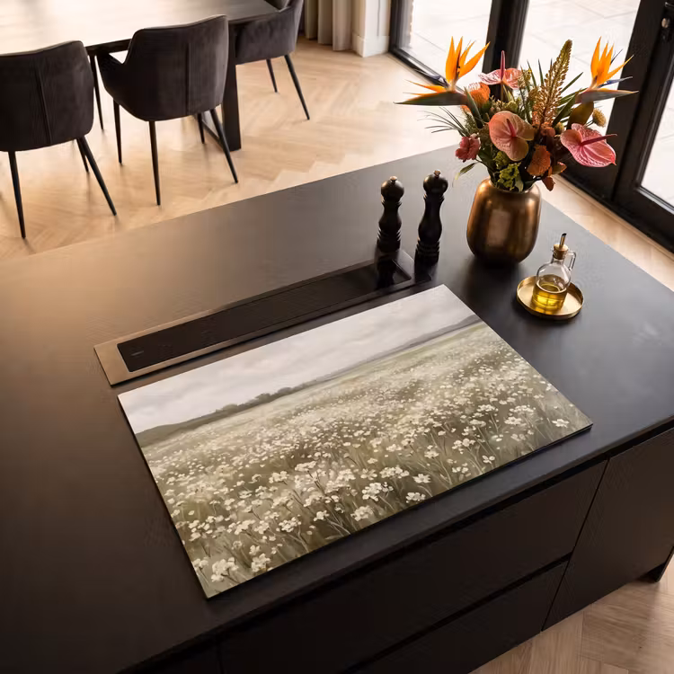 Inductie beschermer - Illustratie - Landschap - Wit — 3