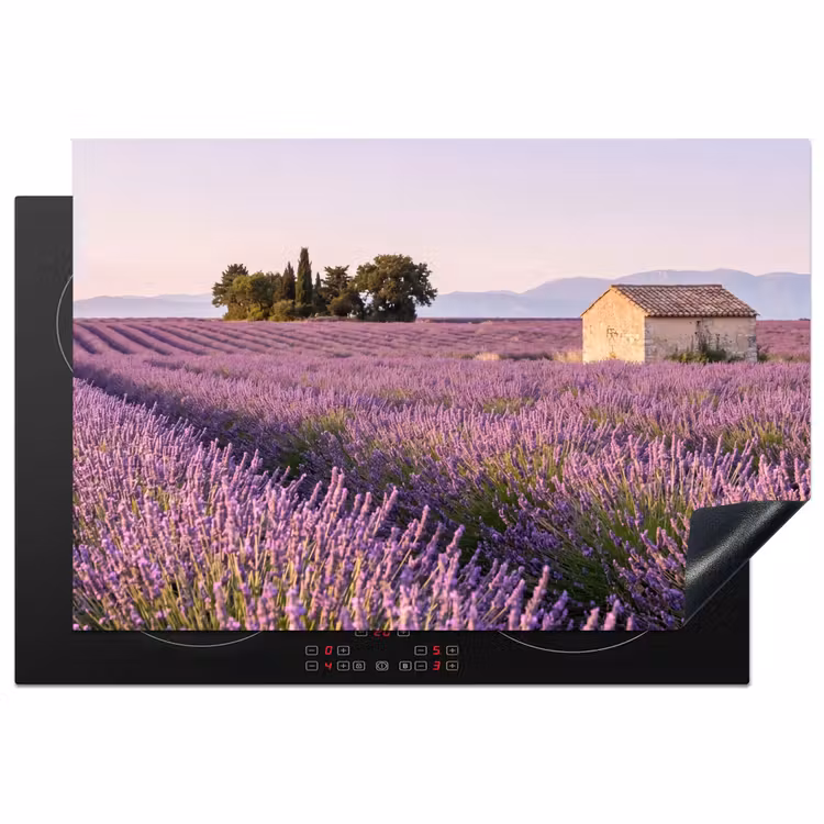 Inductie beschermer - Lavendel - Landschap - Sereen - Paars — 2