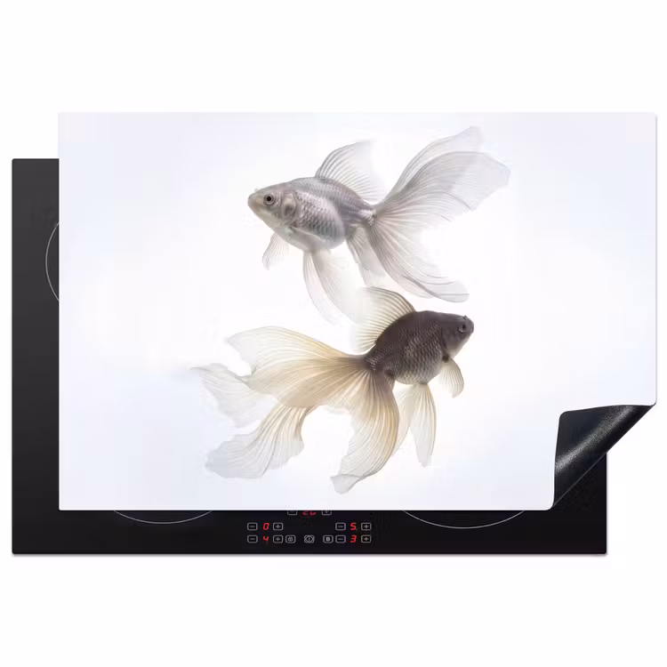 Inductie beschermer - Goudvissen - Modern - Wit — 2