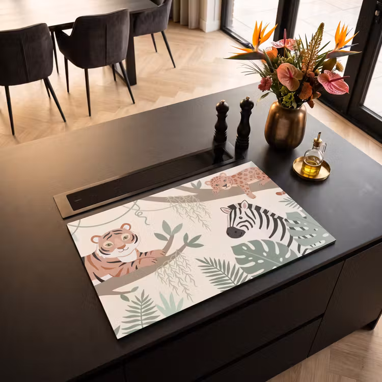 Inductie beschermer - Jungle - Rustiek - Pastel — 3