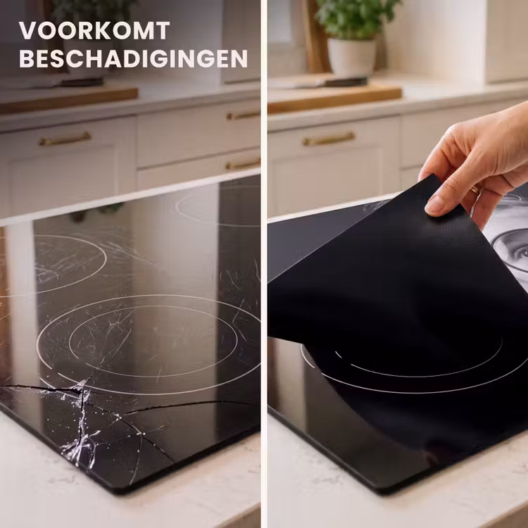 Inductie beschermer - Kind - Vergrootglas - Portret - Zwart-wit — 2