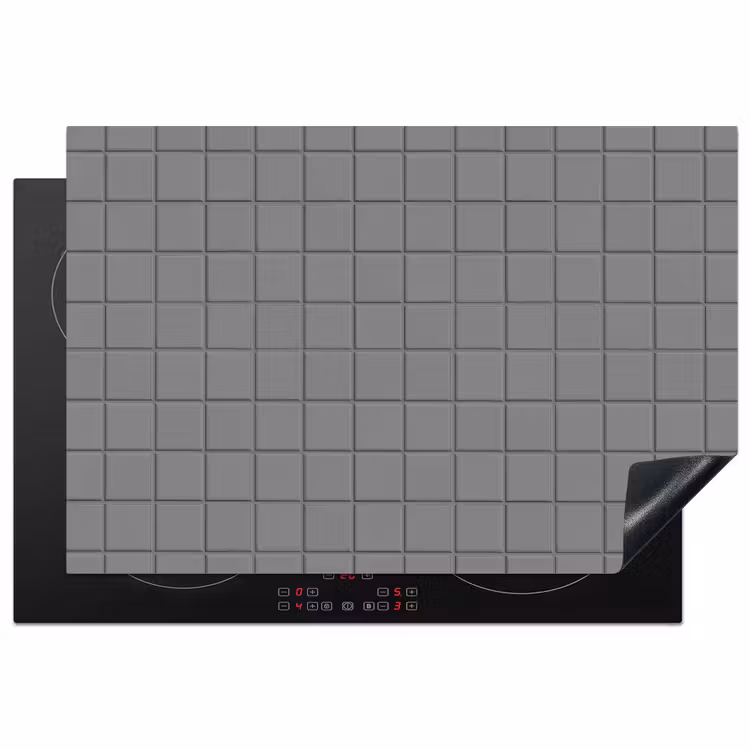 Inductie beschermer - Modern - Patroon - Grijs — 1
