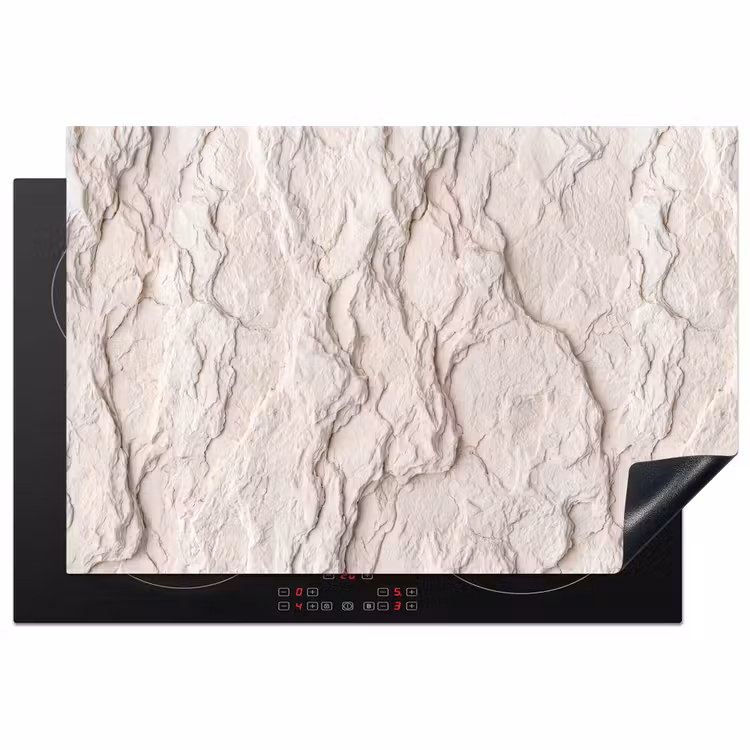 Inductie beschermer - Rots - Structuur - Natuur - Beige - Abstract — 1