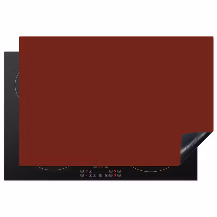 Inductie beschermer - Rustic - Terracotta - Rood — 1