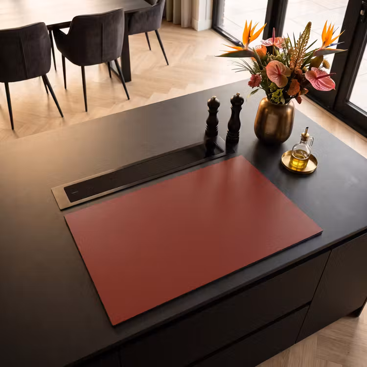 Inductie beschermer - Rustic - Terracotta - Rood — 3