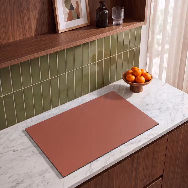 Inductie beschermer - Rustic - Terracotta - Oranje — 4