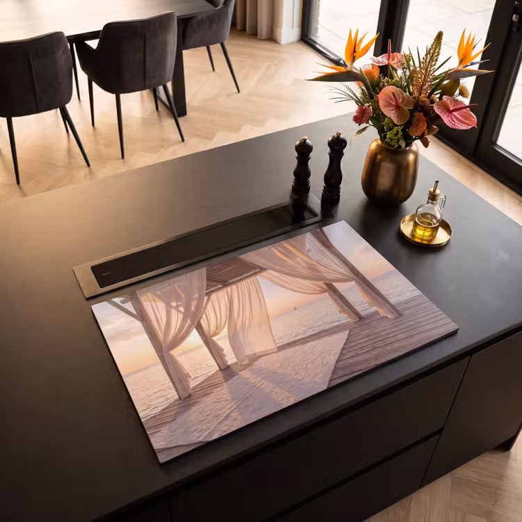 Inductie beschermer - Overkapping - Zee - Zonsondergang - Vakantie - Rust — 3